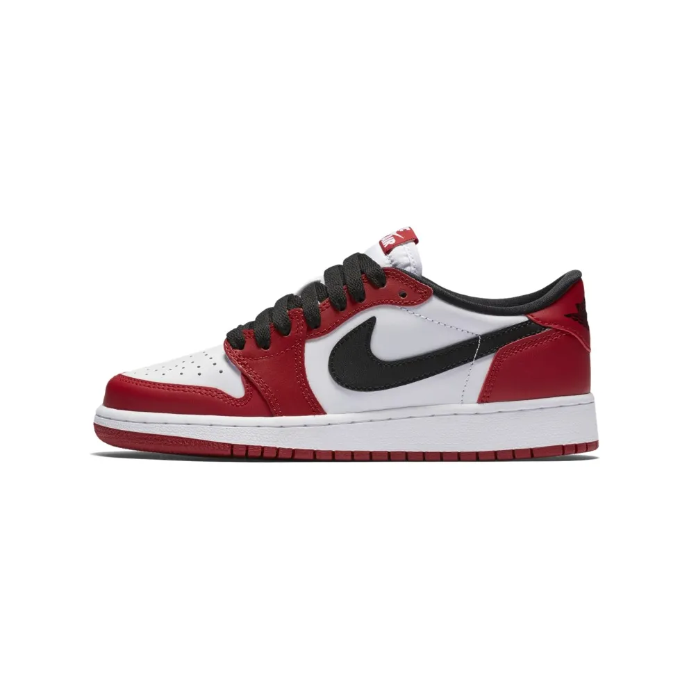 Jordan 1 Retro Low Chicago 2016 (GS) Varsity Red/Black-White (709999-600)