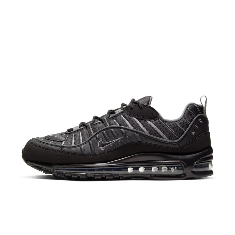 Nike Air Max 98 Black Smoke Grey Black/Smoke Grey-Vast Grey-Black (CI3693-002)