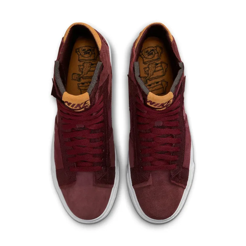 Nike SB Blazer Mid “Night Maroon” (DV7898-600)