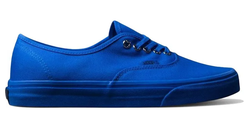 Vans Authentic Primary Mono Blue Imperial Silver (VN08EMMQ9)