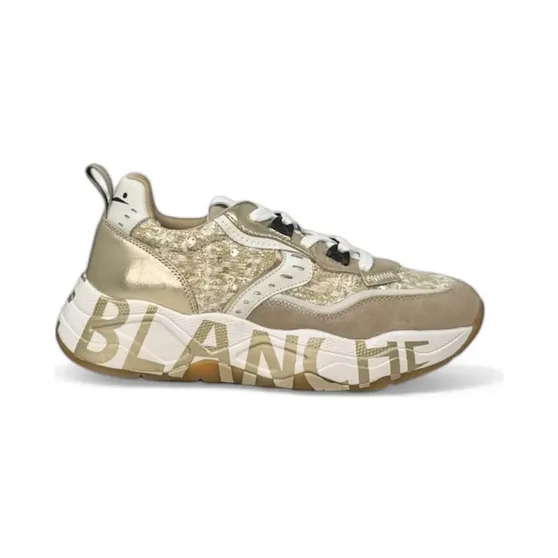 Voile Blanche Klassische Sneakers – Gold (201747516)