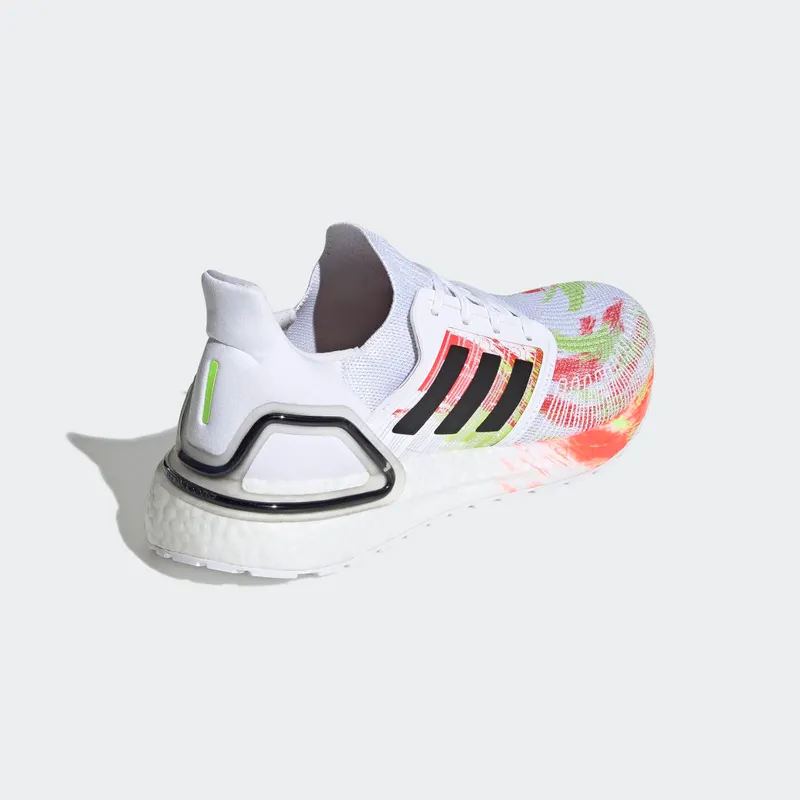 Adidas UltraBoost 20 ‘Heatmap’ Cloud White/Core Black/Signal Green (FW8169)