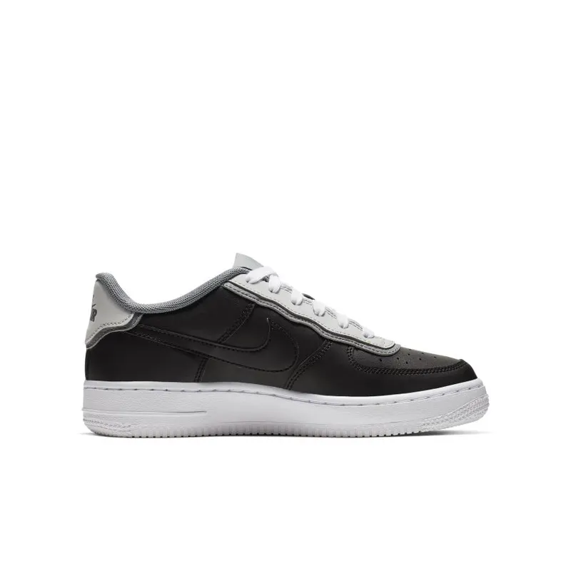 Nike Air Force 1 LV8 Double Black Pure Platinum (GS) Black/Pure Platinum/Cool Grey (BV1084-001)