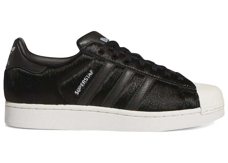 adidas Superstar II Black Pony Hair Off White (KK0142)