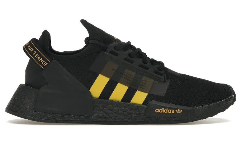adidas NMD R1 V2 Core Black Solar Gold (GX3849)