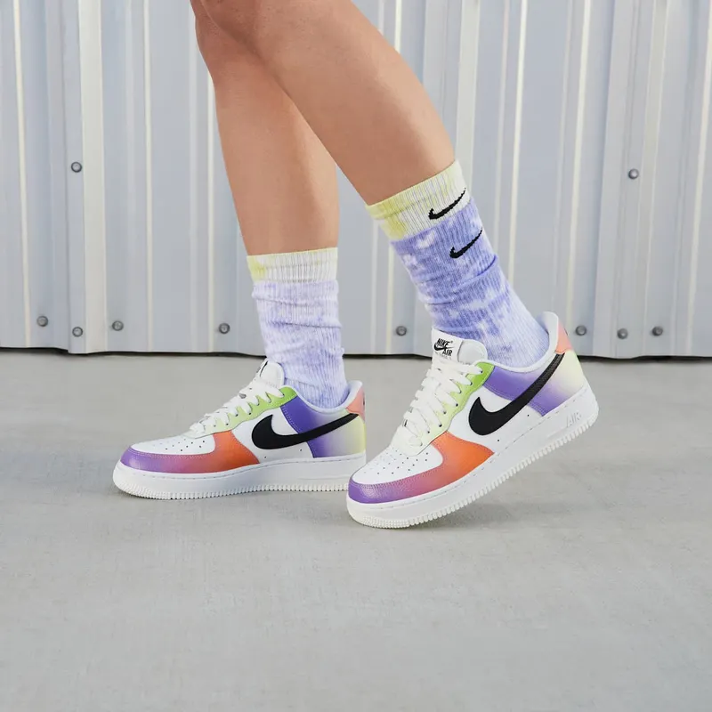 Nike AIR FORCE 1 LO ’07 “Multi-Color Gradient” (FD0801-100)