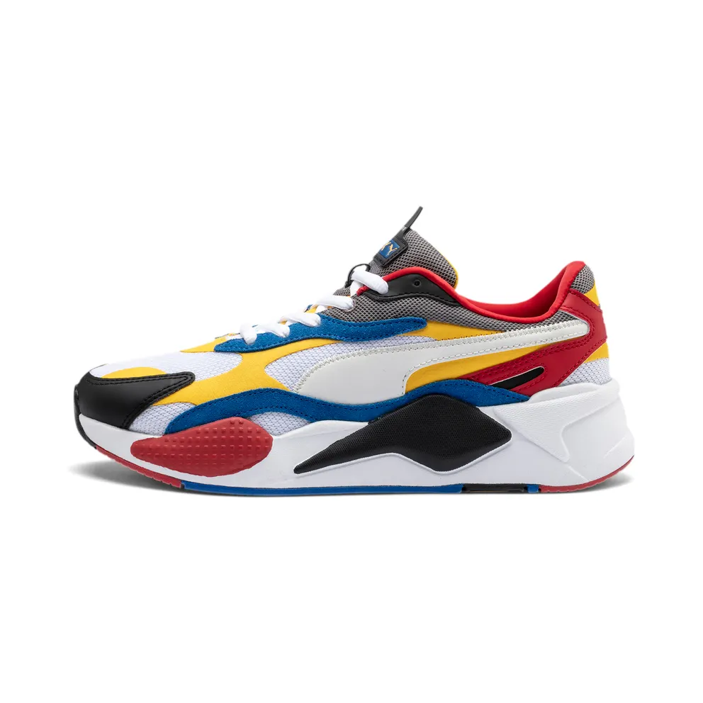 Puma RS-X3 Puzzle White Yellow Puma White/Spectra Yellow (371570-04)