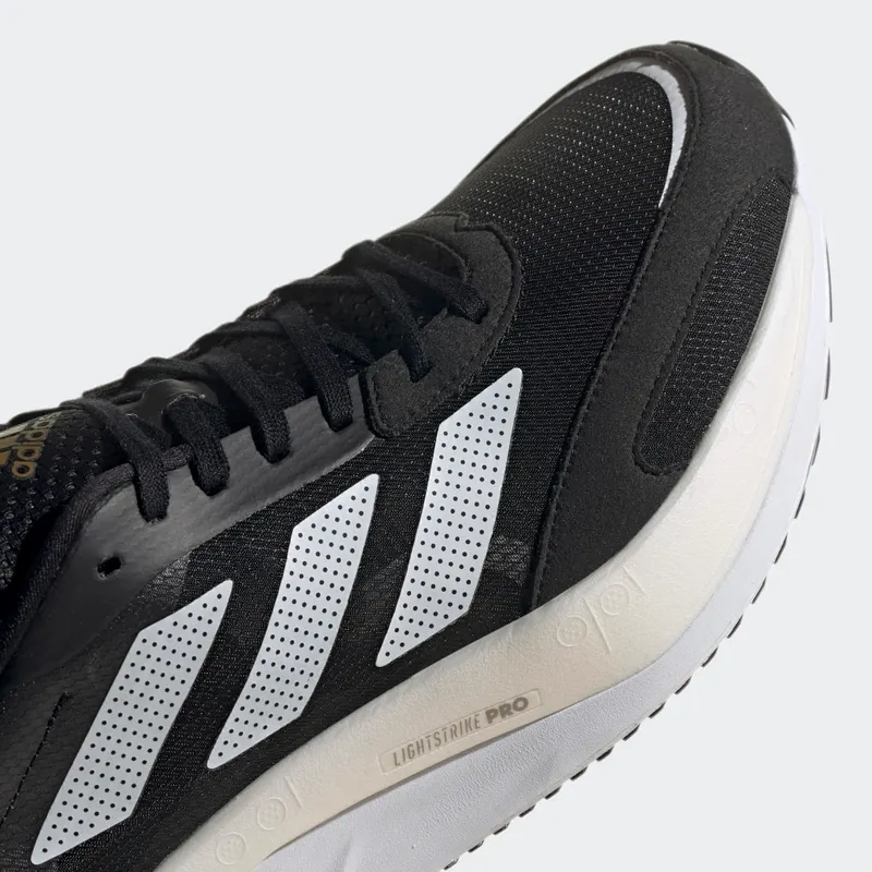 adidas Adizero Boston 10 Core Black / Cloud White / Gold Metallic (H67513)