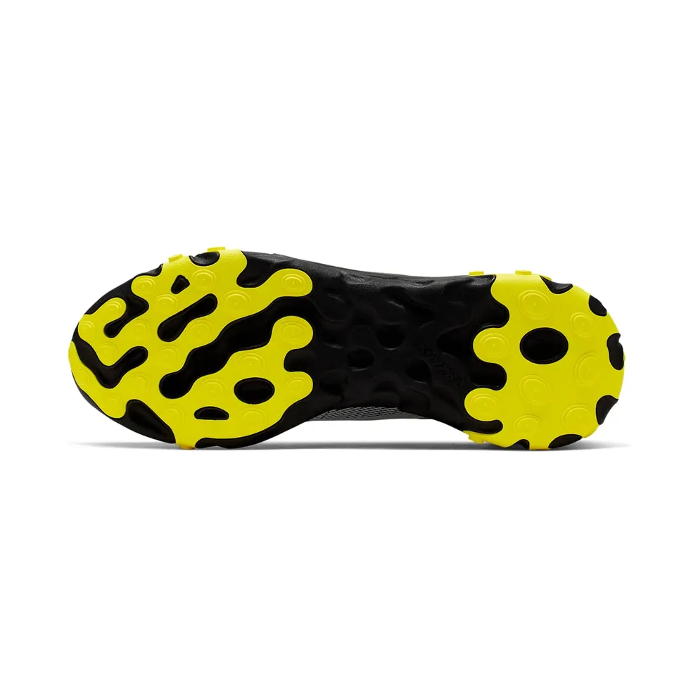 Nike React Element 55 Dynamic Yellow Pure Platinum/Dynamic Yellow-Vast Grey-Black (CK1686-001)