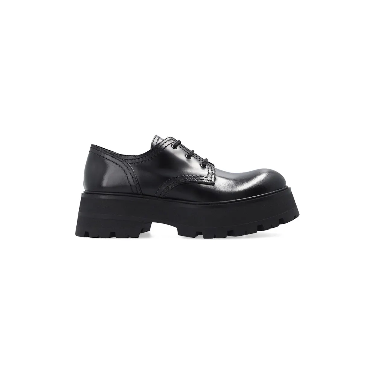 Alexander McQueen Rave Oxfords Black (700079WIC611000)