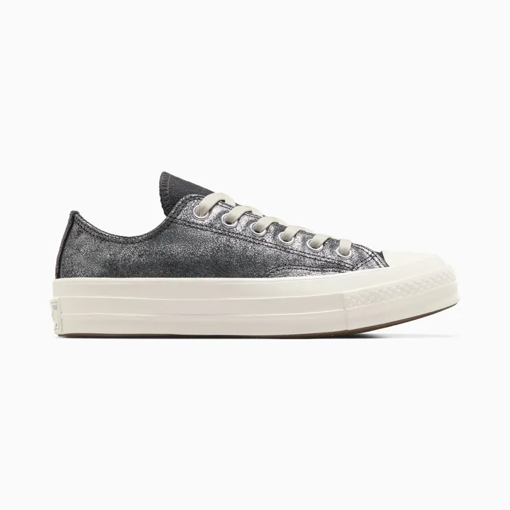 Converse Chuck 70 Suede Shimmer Vamp Pyre/Egret/Silver (A10379C)