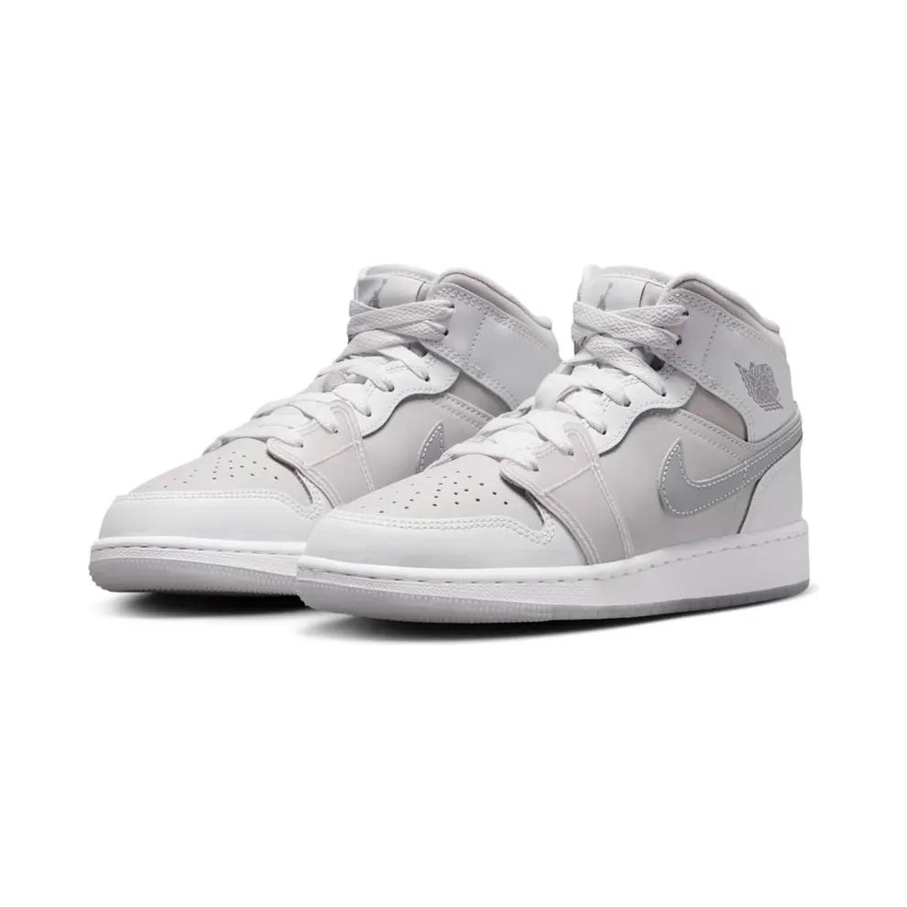 Jordan 1 Mid SE Summit White Metallic Silver (HQ3600-121)