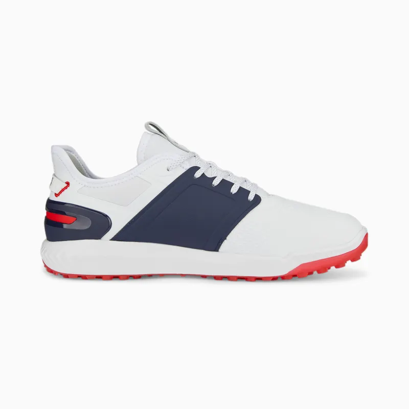 Puma IGNITE ELEVATE Golf Shoes Silver/Blue/White (376077-04)