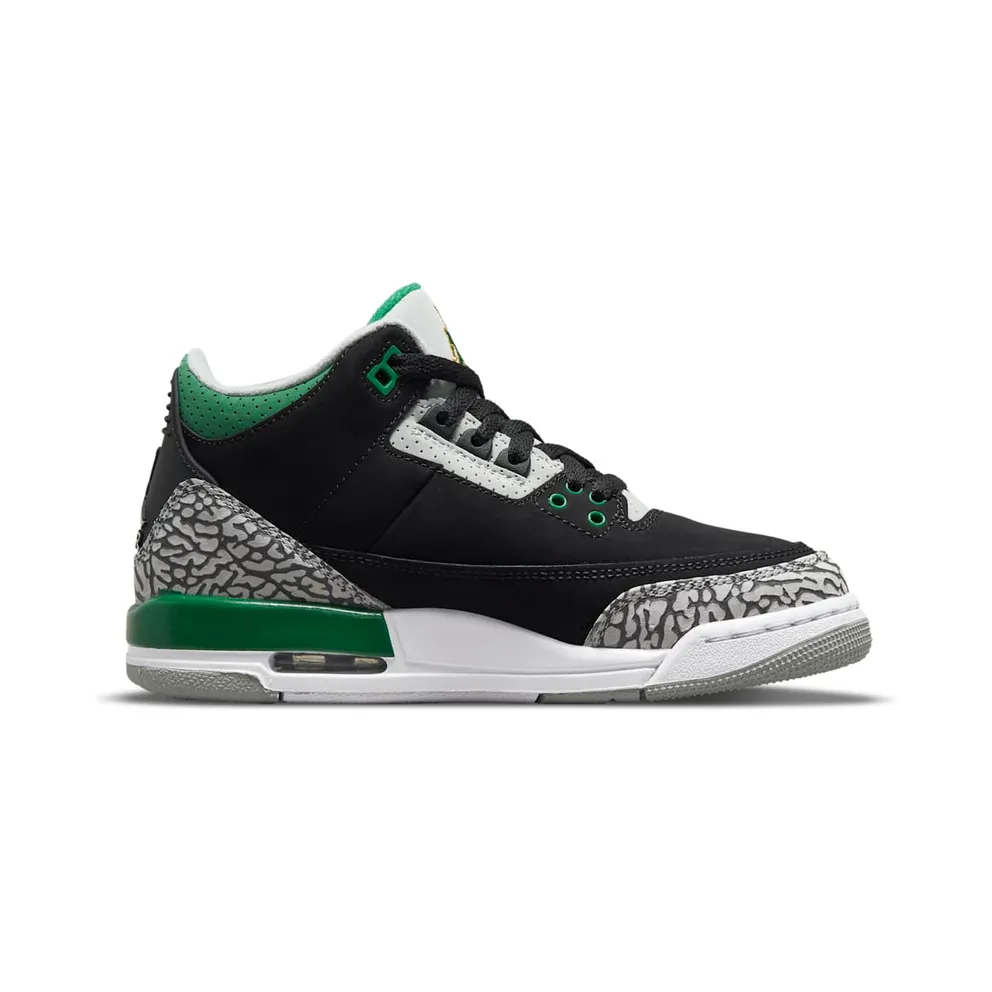 Air Jordan 3 Retro Pine Green (GS) (398614-030)