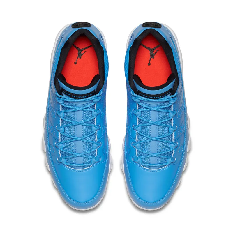 Jordan 9 Retro Low Pantone University Blue/White/Black (832822-401)