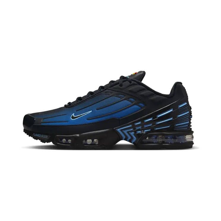 Nike Air Max Plus 3 Black Blue Gradient “Black / University Blue / Racer Blue” (DZ4508-001)