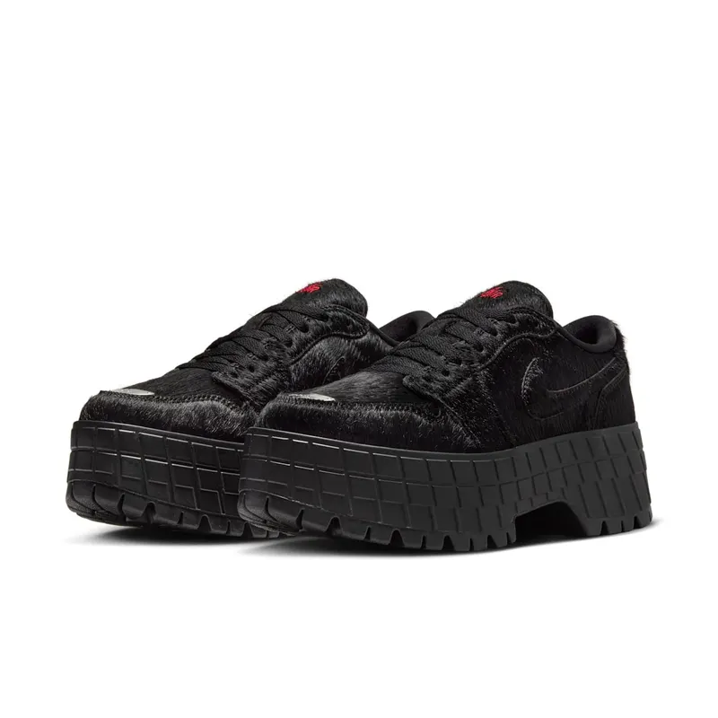 Jordan 1 Low Brooklyn Black Gym Red (IB7210-006)