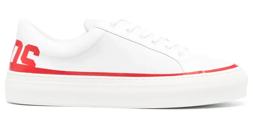 GCDS Sneakers mit Logo-Print – Weiß (CC94U460082)
