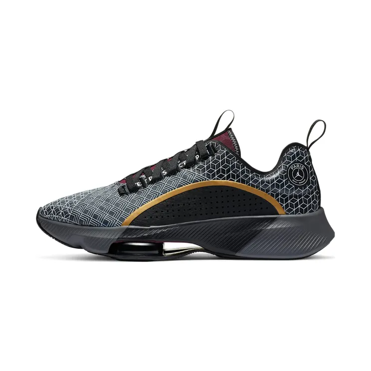 Paris Saint-Germain x Jordan Air Zoom Renegade ‘Black Bordeaux’ Black/Bordeaux/White/Metallic Gold (CZ3957-001)