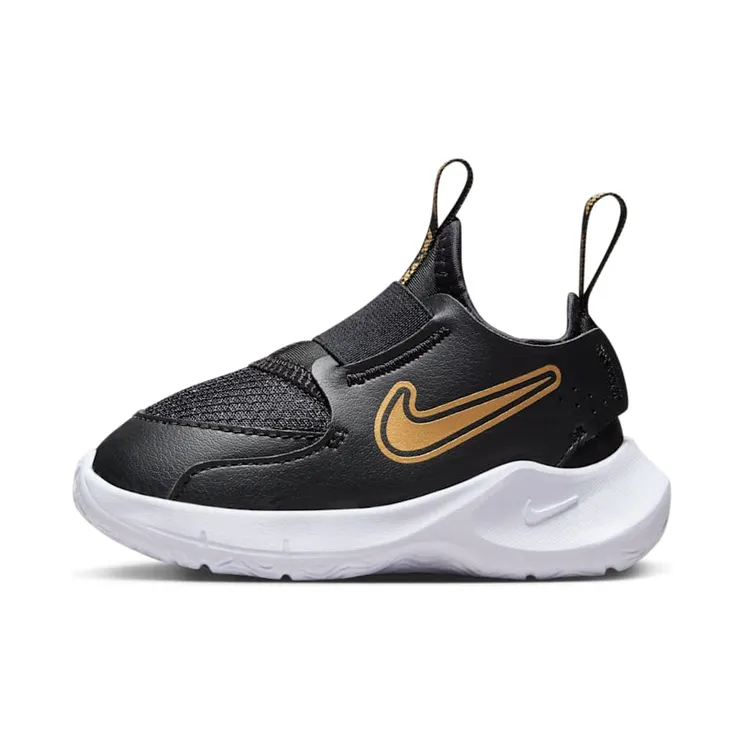 Nike Flex Runner 3 “Black / White / Metallic Gold” (FN1478-006)