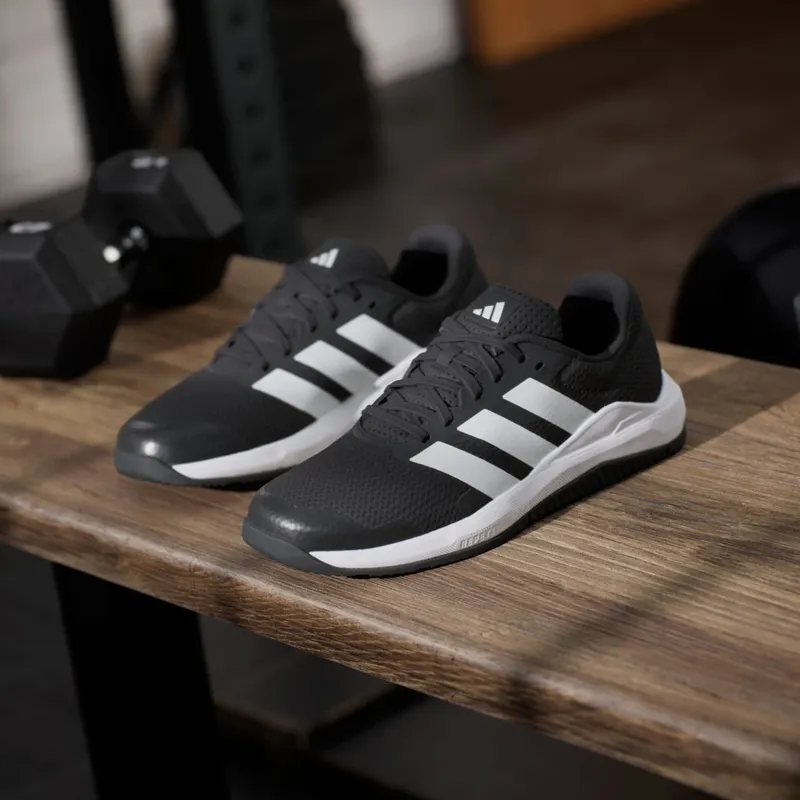 Adidas Dropset Base Core Black / Cloud White / Lucid Red (JS3165)