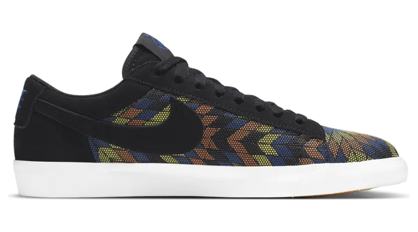 Nike Blazer Low ‘N7’ Black/Citron Pulse/Black (DA1347-001)