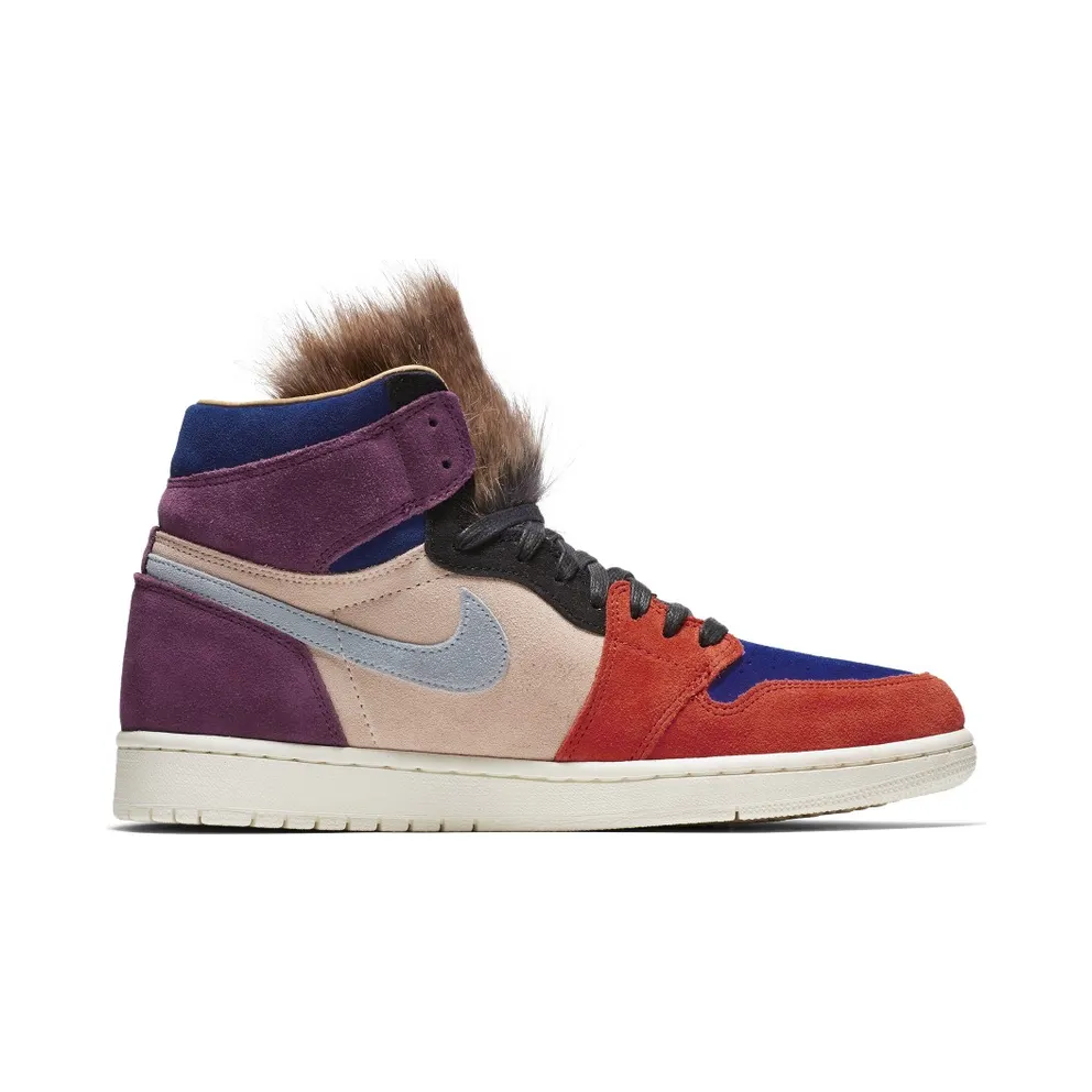 Jordan 1 Retro High Aleali May Court Lux (W) Bordeaux/Light Armory Blue-Sunset Tint (BV2613-600)