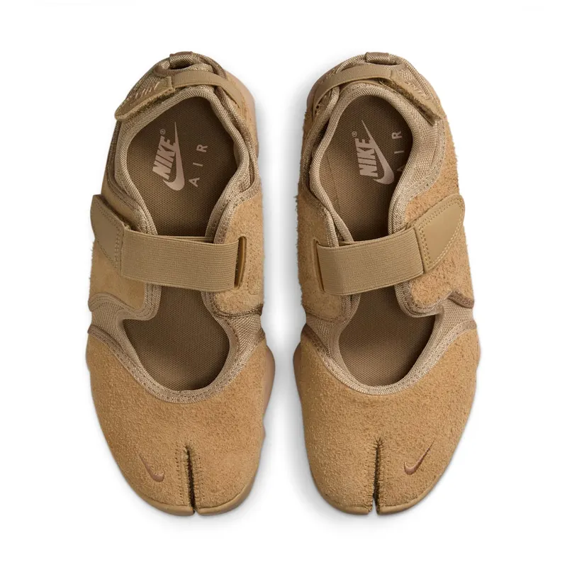 Nike Air Rift “Suede Pack” (parachute beige / hemp) – HQ1474-200