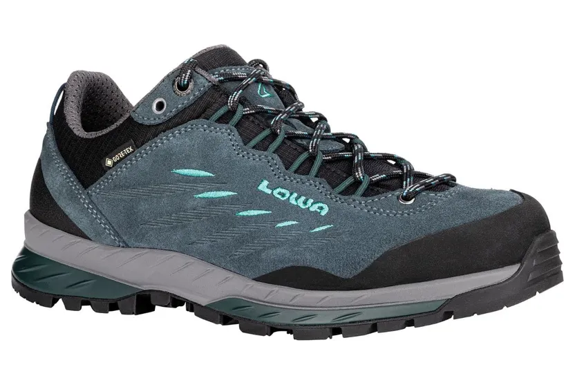 Lowa Delago GTX Low Damen Trekking-Halbschuhe, türkis, Größe 38 (221093)