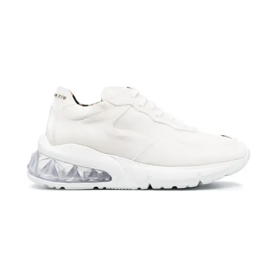Philipp Plein Runner fluwelen “White” (PAASWSC1909PTE086N)