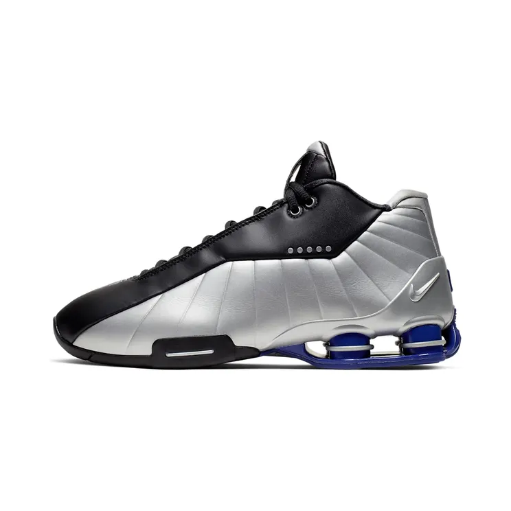 Nike Shox BB4 Black Silver Lapis