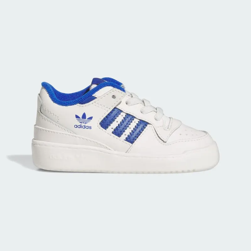 Adidas Forum Low CL Elastic Laces Kids Core White / Royal Blue / Core White (IH7924)