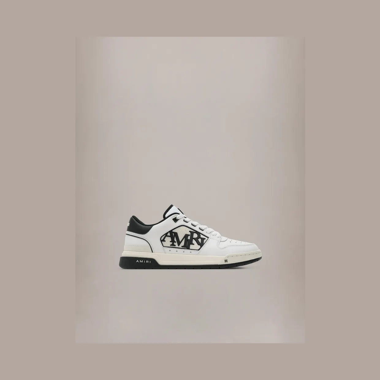 Amiri Classic Low “White Black” (AMFOSR1101-111)