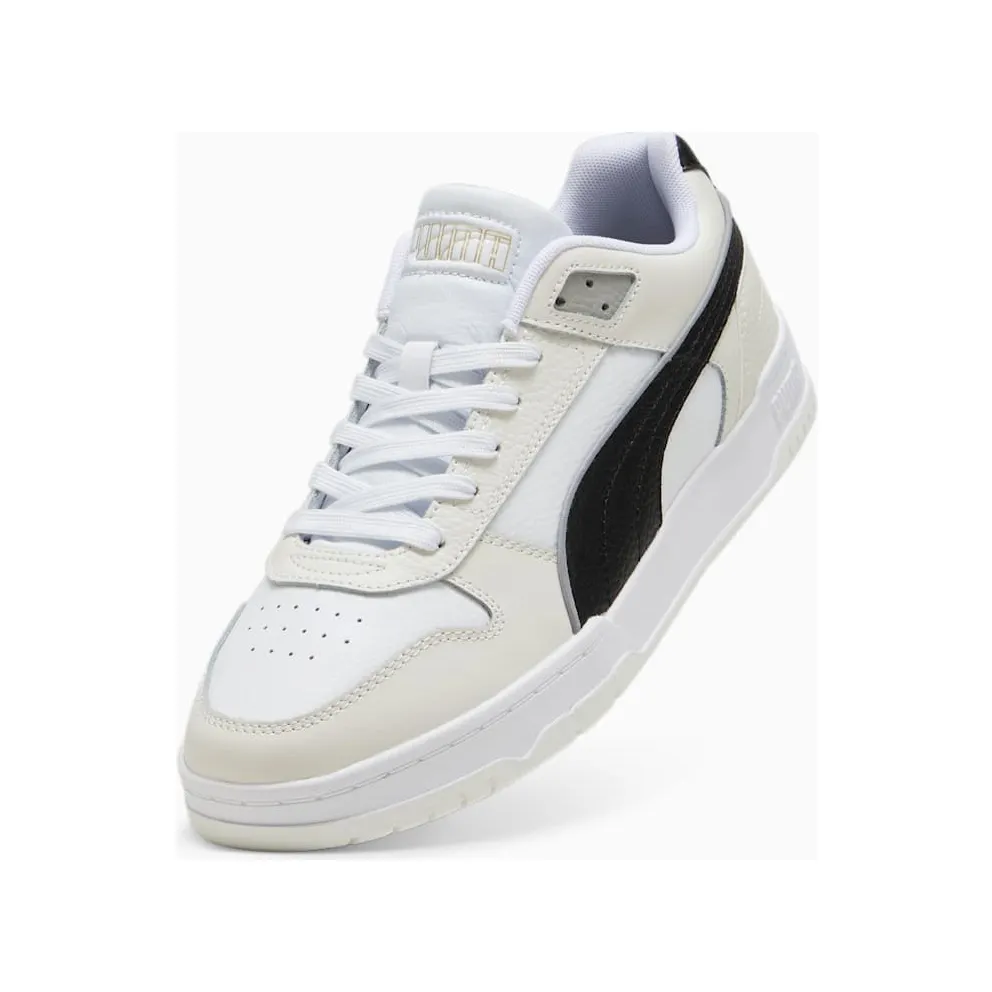 Puma RBD Game Low White Black Vapor Gray (386373-27)
