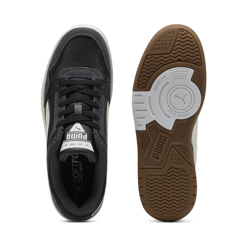 Puma Rebound Retro “Puma Black / Puma White / Dusky Gray / Warm White” (400214_06)