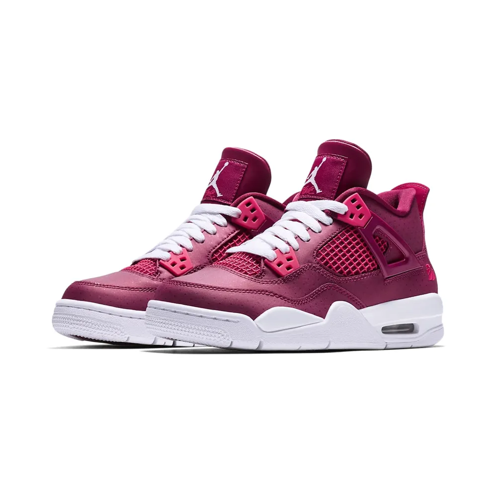Jordan 4 Retro Valentine’s Day 2019 (GS) True Berry/Rush Pink-White (487724-661)