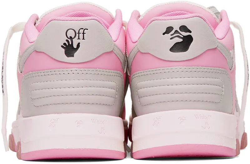 Off-White White & Pink Out Of Office (OWIA259F22LEA0013009)