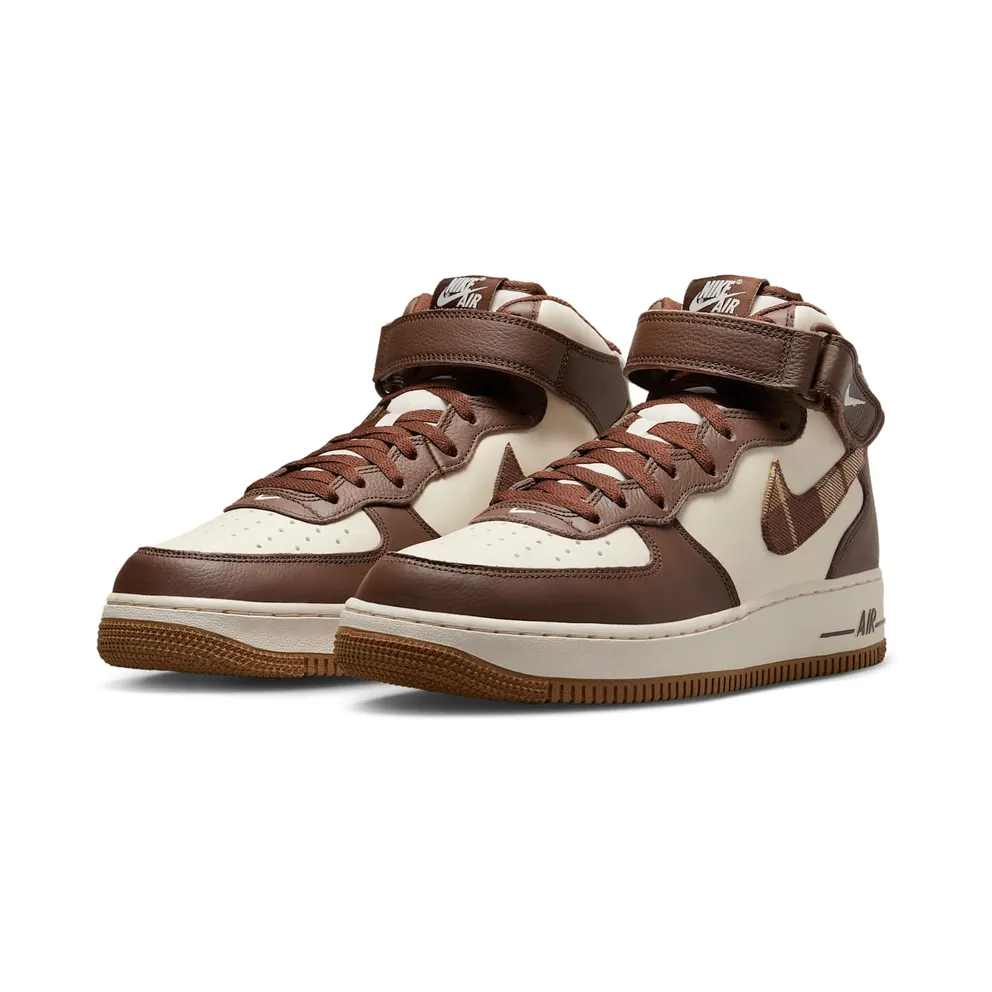 Nike Air Force 1 Mid 07 LX Pale Ivory – Plaid Pack Brand New (DV0792-100)