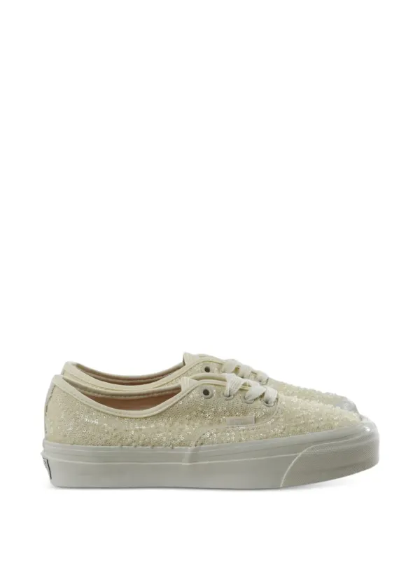 Vans Authentic sequin-embellished – Beige (VN000DB8CEQ1)