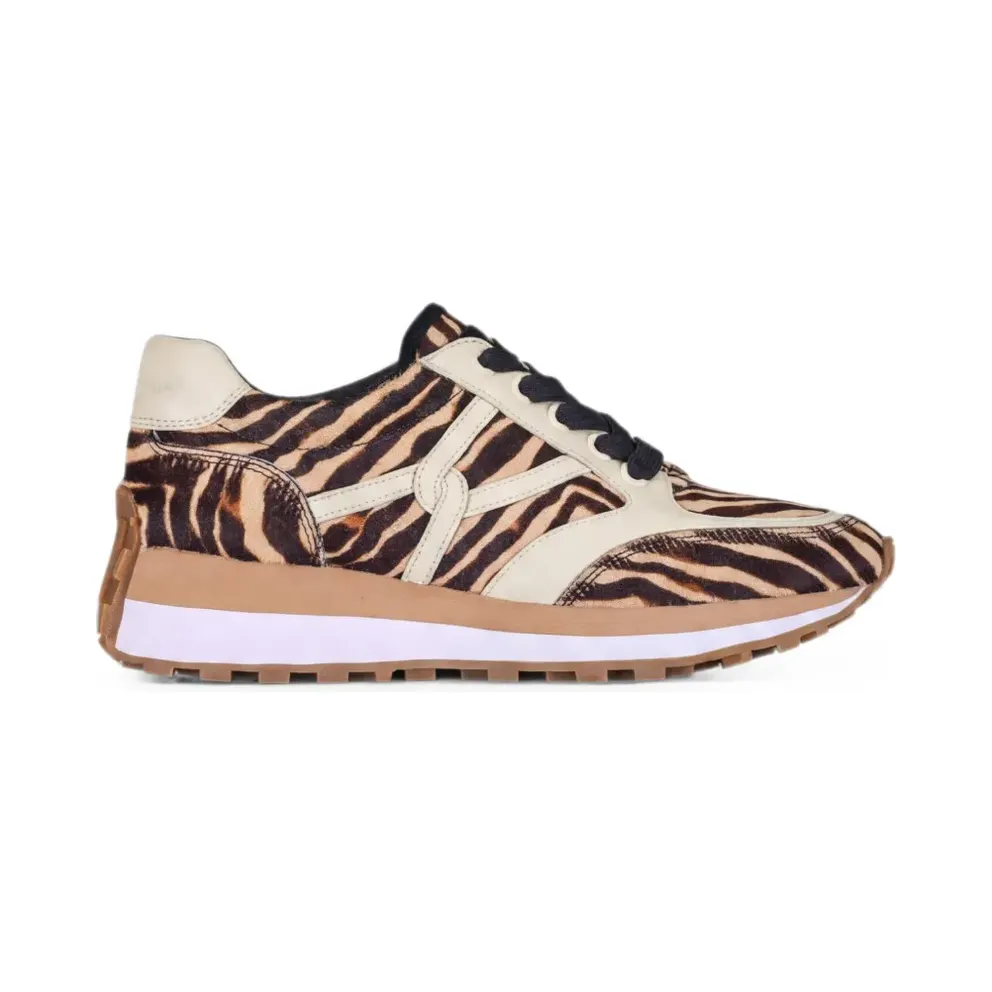 Veronica Beard Valentina mit Zebramuster – Brown (K0208L1200200)