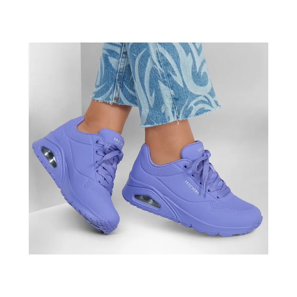 Skechers Uno – Stand on Air – Lilac – “Purple” (73690 LIL)