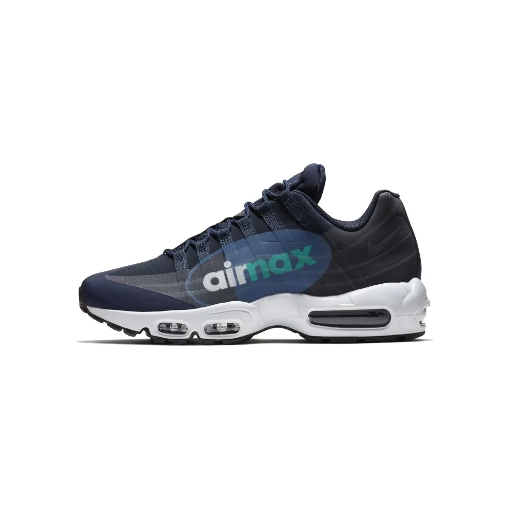 Nike Air Max 95 Big Logo Slate Obsidian/Slate-White (AJ7183-400)