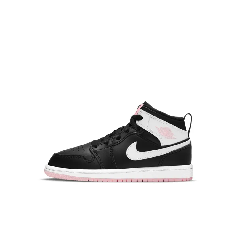 Jordan 1 Mid Arctic Pink Black (PS) (640737-061)