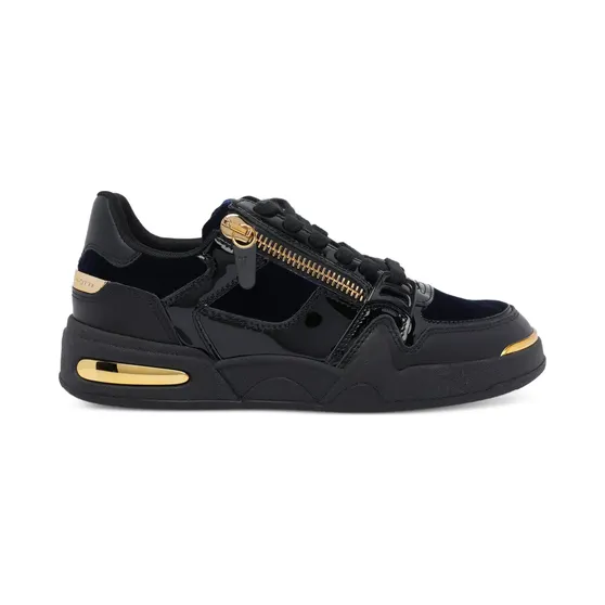 Giuseppe Zanotti met ronde neus en rits “Black” (RU50026001)