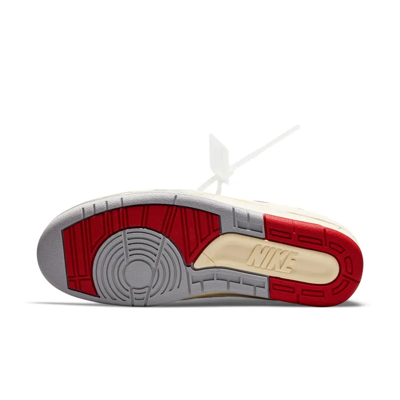 Air Jordan 2 x Off-White Retro Low SP White Red (DJ4375-106)