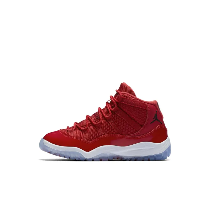Jordan 11 Retro Win Like 96 (PS) Gym Red/Black-White (378039-623)