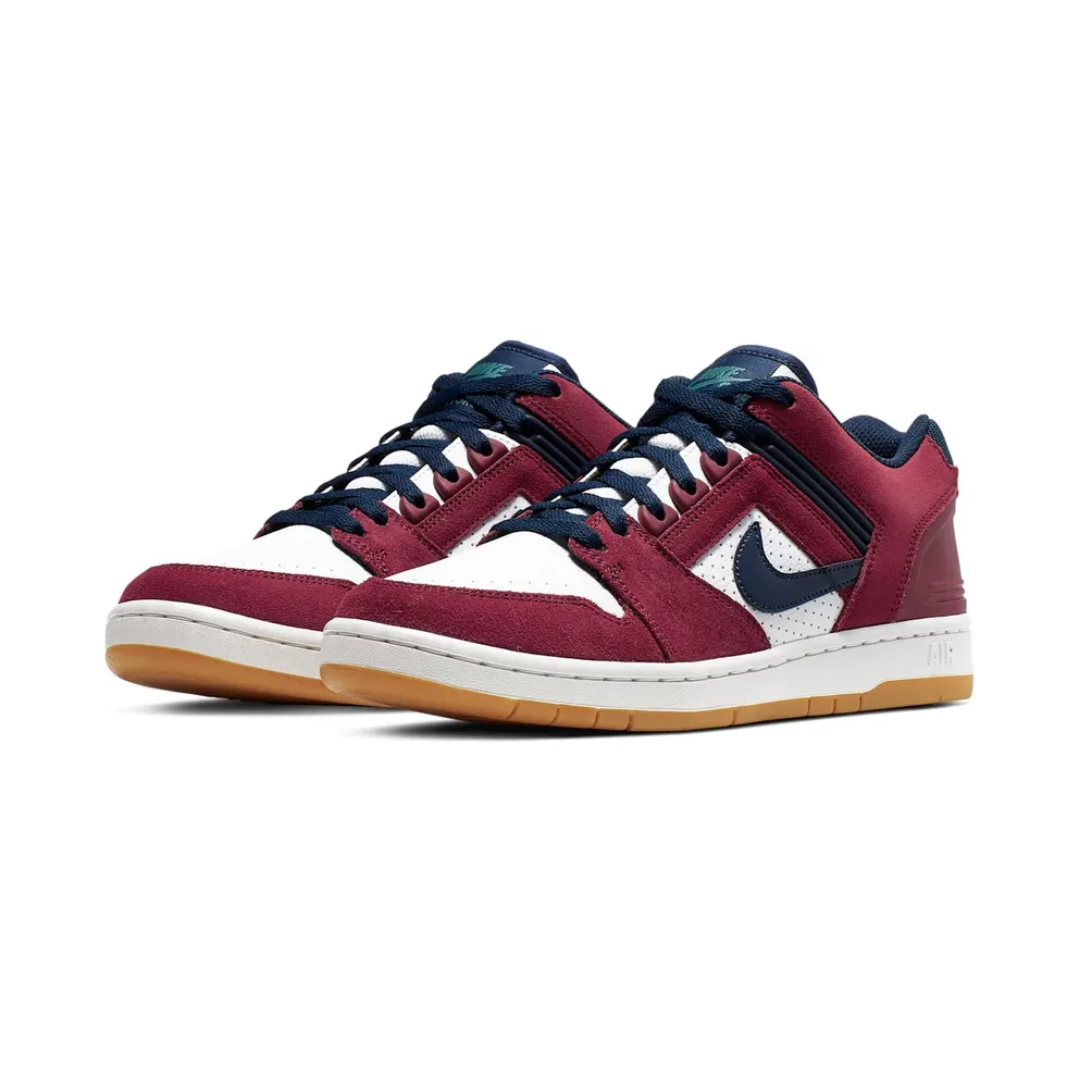 Nike SB Air Force 2 Low Team Red Obsidian Team Red/Obsidian-White-Summit White (AO0300-600)