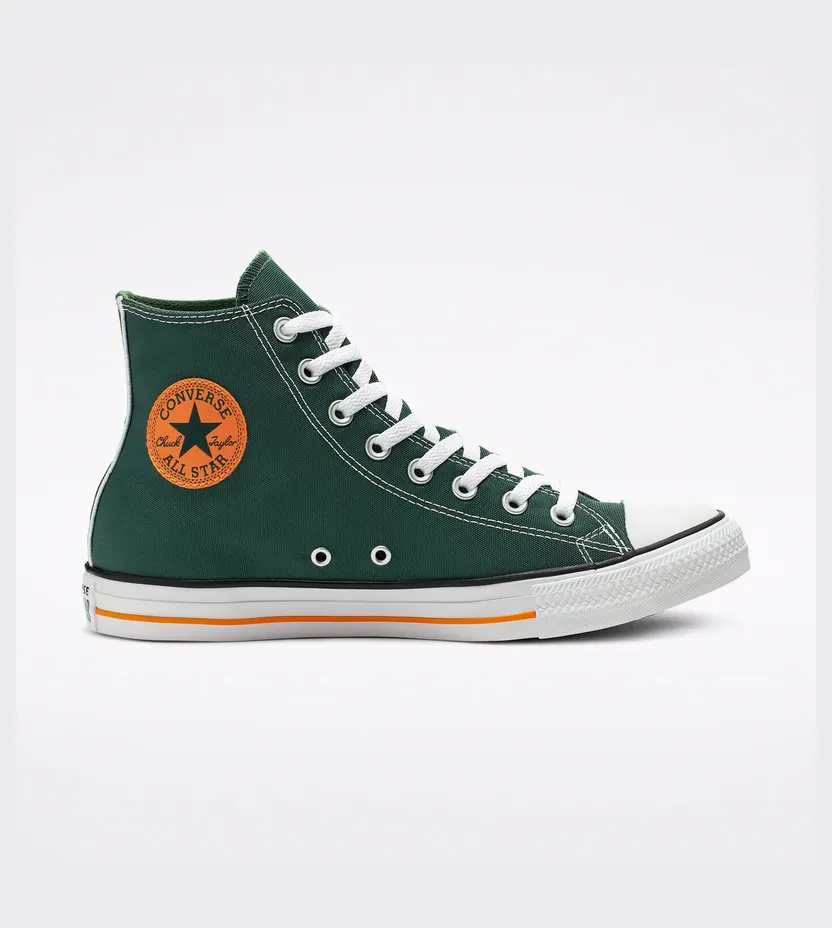 Converse Chuck Taylor All Star Summer Sport High Top Fir/orange Rind/white (164412C)