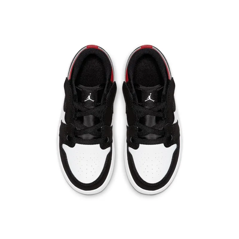 Jordan Air 1 Low ALT Black Toe (PS) Gym Red/Black/White (BQ6066-116)