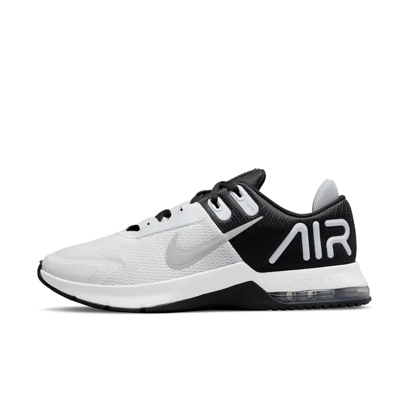Nike Air Max Alpha Trainer 4 “White / Black / Wolf Grey” (CW3396-100)